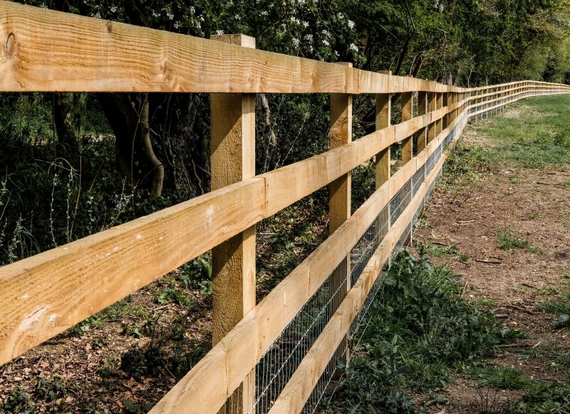 Board Fence Installation detail