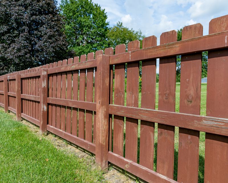Board Fence Installation detail