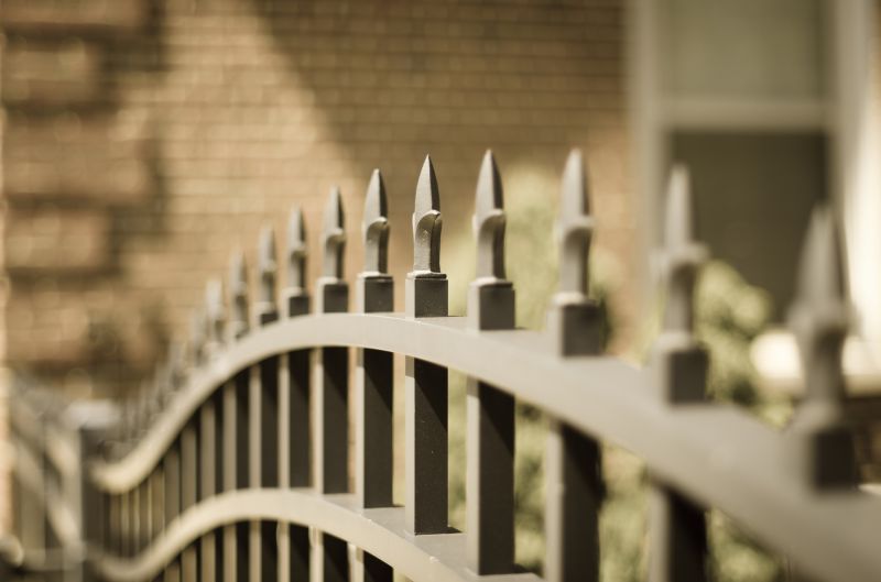 Wrought Iron Gate Installation detail